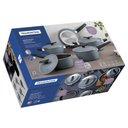 Ver imagem 5 de Jogo de Panelas Tramontina Spezia Induction 5 Peças Azul Ardósia