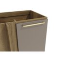 Ver imagem 5 de Balcão de Cozinha Canto 98cm 1 Porta Madeira Marrom/Nogueira/Verde Oliva