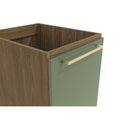 Ver imagem 4 de Balcão de Cozinha 40cm 1 Porta Madeira Marrom/Nogueira/Verde Oliva