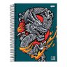Caderno Universitário Jandaia Flow Espiral Capa Dura 10 Matérias 160 Folhas - Item Sortido - 1
