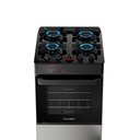 Ver imagem 4 de Fogão a Gás Mesa de Vidro Forno 50l Esmaltec Ideal Top Glass Inox 4 Bocas Bivolt