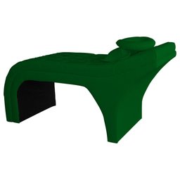 Maca Estofada Capitonê Requinte Suede Verde - 3