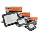 Ver imagem 1 de Refletor Led Slim 30w Bivolt Preto Luz Amarela Foxlux