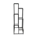 Ver imagem 2 de Prateleira Suporte 6 Vasos Plantas Grande Ferro Madeira jardineira floreira estilo industrial MINAS