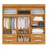 Guarda Roupa Casal 6 Portas 4 Gavetas Nice Made Marcs - 2