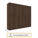 Ver imagem 7 de Guarda Roupa Casal 6 Portas 8 Gavetas Portugal Espresso Móveis