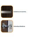 Ver mais imagens de Guarda Roupa Casal 6 Portas 8 Gavetas Portugal Espresso Móveis