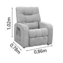 Ver imagem 3 de Poltrona do Papai Reclinável Azera 