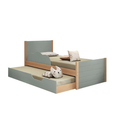 Bicama com Cama Auxiliar Infantil Woody Casatema MadeiraOriginals