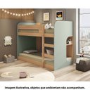 Ver imagem 6 de Beliche Montessoriano Baby Teen'S Casatema MadeiraOriginals Verde/Menta/Nature