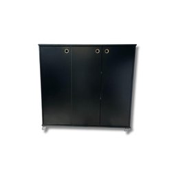 Multiuso em Mdf Dispensinha Organizadora 20cm Preto - 2
