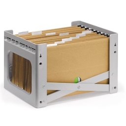 SUPORTE PARA PASTA SUSPENSA ORGANIZADOR ESCRITORIO PEDIDOS EMPILHAVEL MULTIUSO PARA 10 PASTAS - 1