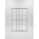 Ver imagem 3 de Porta Sacada 3 Folhas de Vidro Aluminio Branco C/ Trinco 2,10x2,00