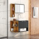 Ver imagem 1 de Gabinete Banheiro Ibiza 2 Portas Cuba e Armario Espelheira