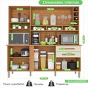 Ver imagem 4 de Armário de Cozinha 6 Portas 2 Gavetas Alexia Top