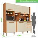 Ver imagem 6 de Armário de Cozinha 6 Portas 2 Gavetas Alexia Top