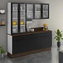 Ver imagem 1 de Cozinha Completa 4 Peças 8 Portas 3 Gavetas Exclusive Itatiaia