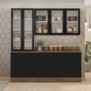 Ver imagem 2 de Cozinha Completa 4 Peças 8 Portas 3 Gavetas Exclusive Itatiaia