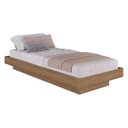 Ver imagem 2 de Cama de Solteiro para Colchão 78/88x188cm Multimóveis Cr40155 Mel