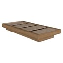 Ver imagem 1 de Cama de Solteiro para Colchão 78/88x188cm Multimóveis Cr40155 Mel