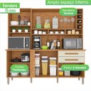 Ver imagem 5 de Armário de Cozinha 6 Portas 2 Gavetas Alexia Top 