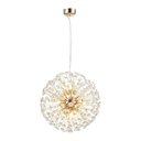 Ver imagem 3 de Lustre Pendente Astraled Buna Pt-1044 Dourado Brilho G9 Bivolt Dourado Pt-1044