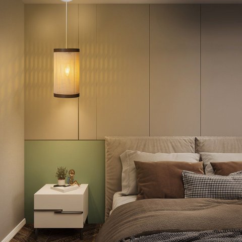 Pendente Essence Lustre Minimalista Cúpula Ratan