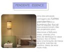 Ver imagem 2 de Pendente Essence Lustre Minimalista Cúpula Ratan