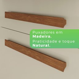 Armário para Cozinha 6 Portas 2 Gavetas Luna Plus  - 9
