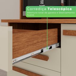 Armário para Cozinha 6 Portas 2 Gavetas Luna Plus  - 8