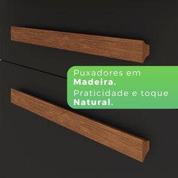 Armário para Cozinha 6 Portas 2 Gavetas Luna Plus  - 9