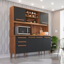 Ver imagem 1 de Armário para Cozinha 6 Portas 2 Gavetas Luna Plus Yescasa