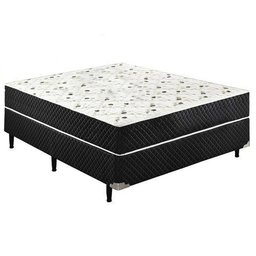 Cama Box Conjugado Casal Sp Móveis Molas Ensacadas - 44x138x188cm - 2