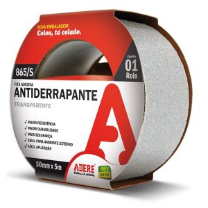 Fita Antiderrapante Transparente Adere 50mmx5m