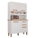 Ver imagem 2 de Armário para Cozinha 4 Portas 2 Gavetas Sofia Plus 