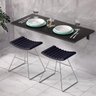 Mesa de Parede Dobrável Suspensa Cor: Onix - 3