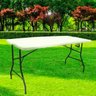 Mesa Maleta Dobrável 1,80m com Alça Portátil Branco 5sports - 4
