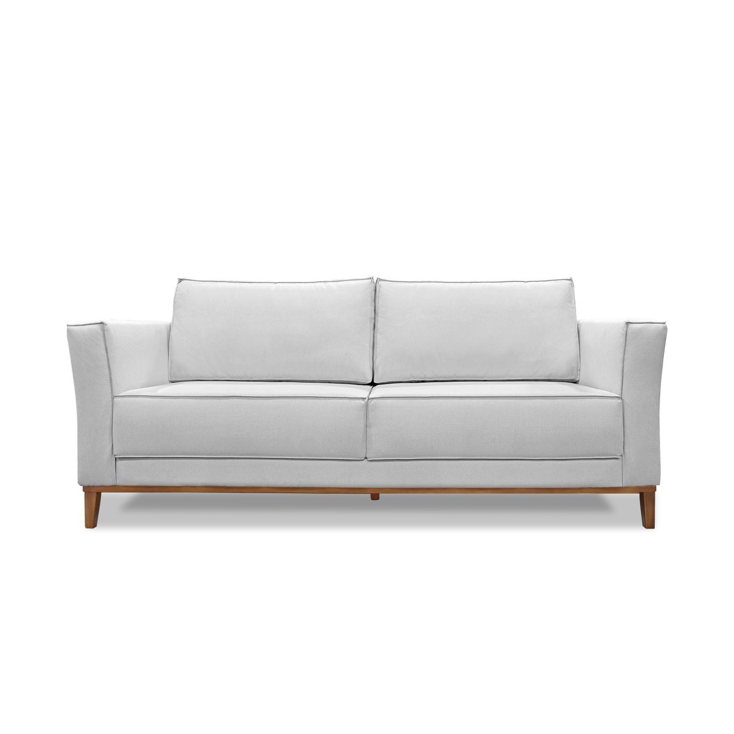 Sofá 3 Lugares 210cm Linho Brest  - 6
