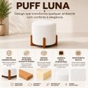Ver imagem 2 de Puff Decorativo Luna Boucle:Boucle Branco