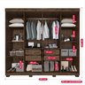 Guarda Roupa Casal com Espelho 8 Portas 4 Gavetas Milão IMOP Móveis - 8