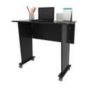 Ver imagem 2 de Mesa Dobrável Preta com Rodizio Office 73x80 Cm Me4117