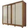 Guarda Roupa Casal 4 Portas 6 Gavetas Portinari Prime 100% MDF - 2