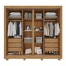 Guarda Roupa Casal 4 Portas 6 Gavetas Portinari Prime 100% MDF - 3