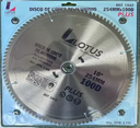 Ver imagem 1 de Disco de Corte de Aluminio Lotus 10pol 254mmx100d Plus 1842