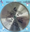Ver imagem 3 de Disco de Corte de Aluminio Lotus 10pol 254mmx100d Plus 1842