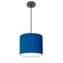 Ver imagem 1 de Lustre Luminária Pendente Vivare Free Lux Pe-4106pr Cúpula em Tecido 20x25cm