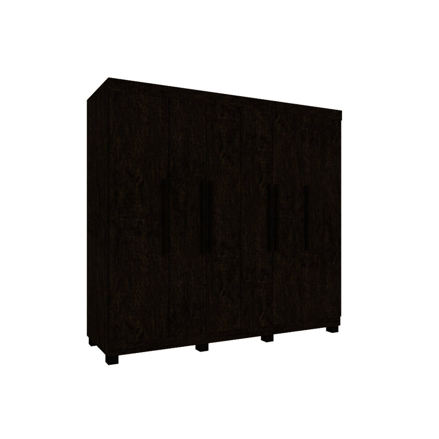 Guarda Roupa Casal 6 Portas 4 Gavetas Londres Prime IMOP Móveis - 3