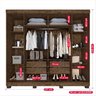 Guarda Roupa Casal 6 Portas 4 Gavetas Londres Prime IMOP Móveis - 11