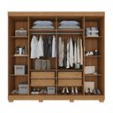 Ver imagem 3 de Guarda Roupa Casal 6 Portas 4 Gavetas Londres Prime 