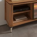 Ver imagem 7 de Rack com Painel para TV até 75 Polegadas Vidro Reflecta 100% MDF com LED Lincoln Float 178cm Canella